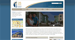 Desktop Screenshot of affirmedhousing.org